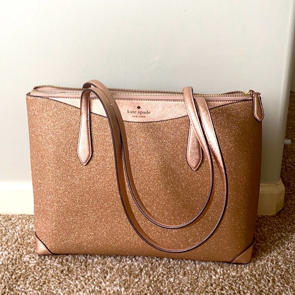 kate spade Accessories - Kate Spade glitter tote